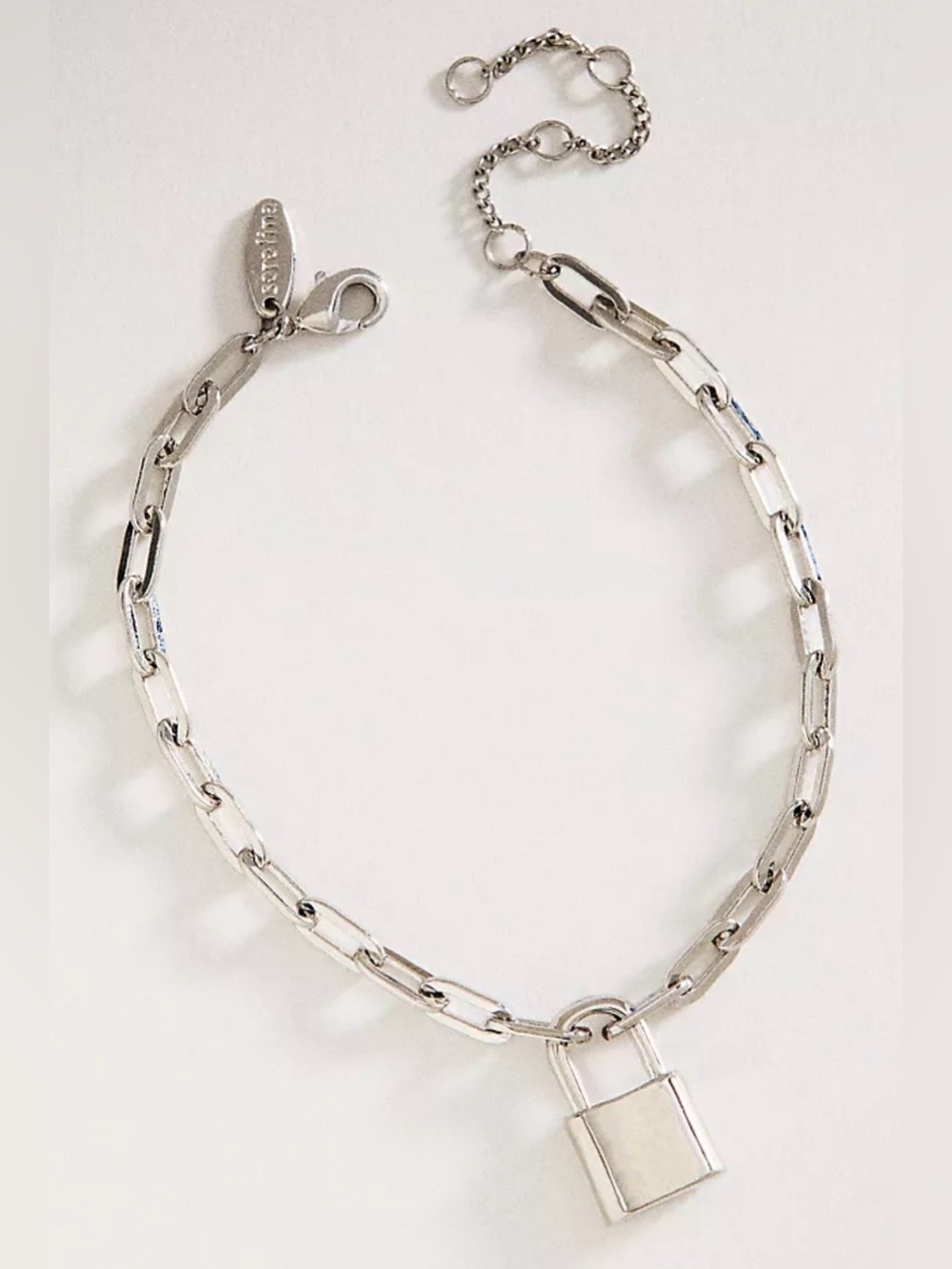 Anthropologie Locked Chain Bracelet, NWT